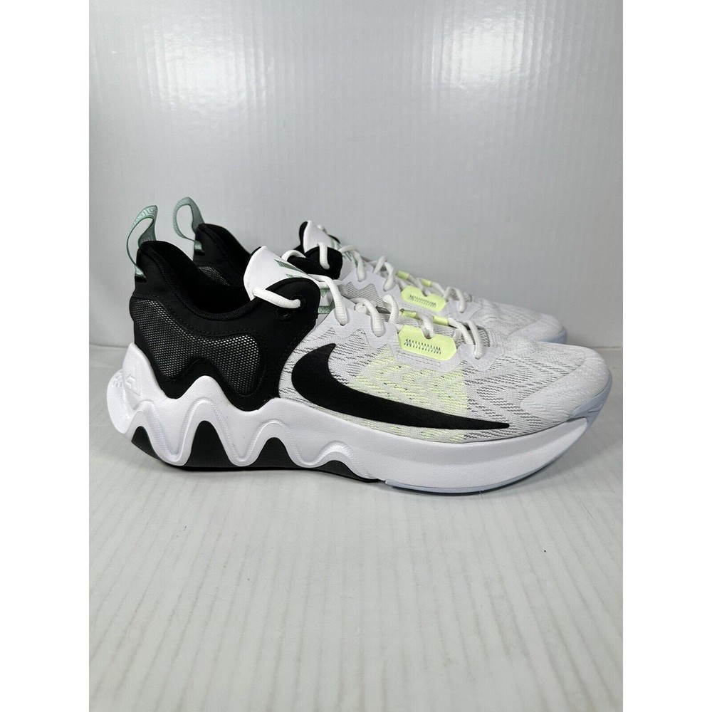 Nike Giannis Immortality 2 Mens B-Ball Shoes White/Black SIZE 13 DM0825-101 NEW